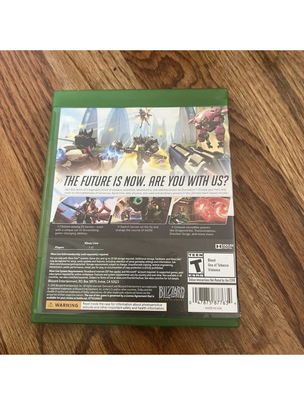 Overwatch: Origins Edition - Microsoft Xbox One XBO XB1